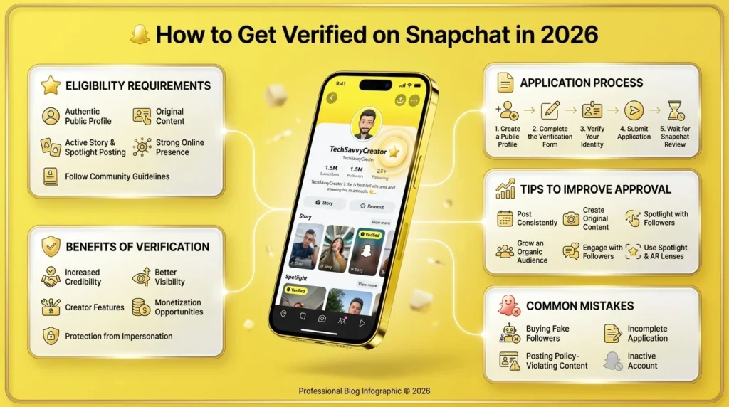 How to Get Verified on Snapchat in 2026: Complete Guide to Earning the Snap Star