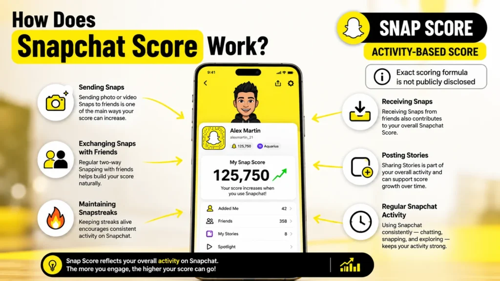 Snapchat Score Explained (2026): What It Means & How You Can Boost It