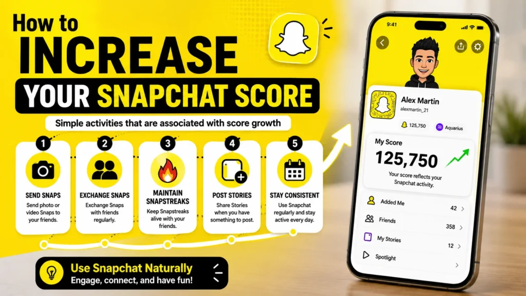 Snapchat Score Explained (2026): What It Means & How You Can Boost It
